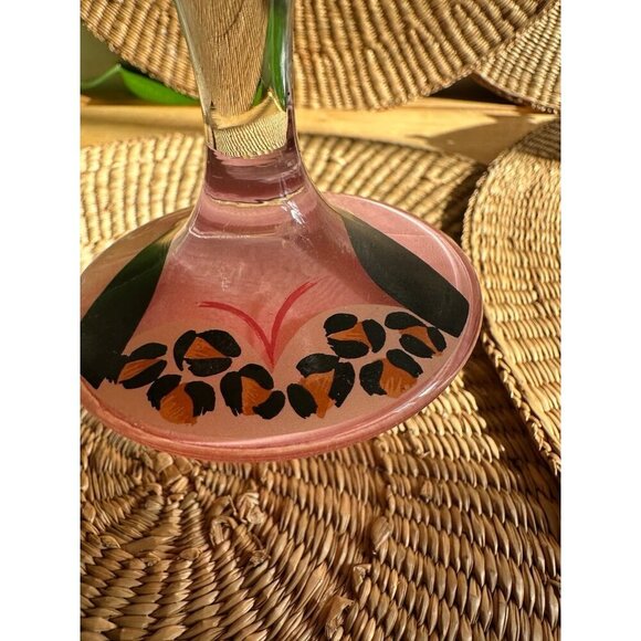 2001 Le Gourmet Chef Cheetah woman glass - Picture 3 of 6